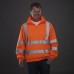 Yoko Men's High Vis Full Zip Work Sweatshirt - Hvk06