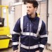 Yoko Men's High Vis Softshell Work Jacket - Hvk09