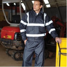 Yoko Men's High Vis Classic Bomber Work Jacket - Hvp211