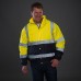 Yoko Men's High Vis Two-tone Bomber Work Jacket - Hvp218