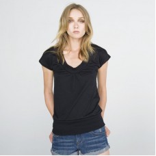Bella And Canvas Women's Jersey Dolman Scooped Neck Top
