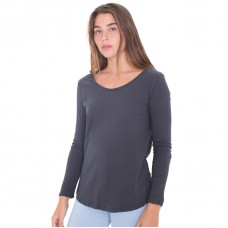 American Apparel Adult's Relaxed Fit Long Sleeve Ultra Wash T-shirt