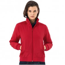 B&c Collection Women's Padded Waterproof Crew Bomber Jacket