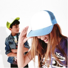 Beechfield Headwear Junior Vintage Snapback Trucker Cap