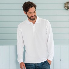 Russell Adult's Long Sleeved Classic Cotton Polo Shirt