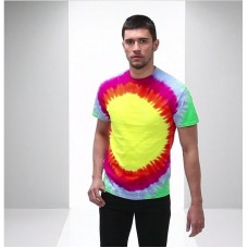Colourtone Adult's Rainbow Sunburst T-shirt Colourtone Adult's Rainbow Sunburst T-shirt