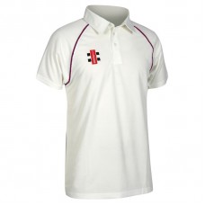 Gray-nicolls Children's Matrix Short Sleeve Cricket Shirt