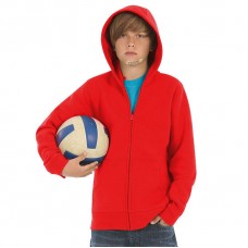 B&c Collection Children's Full Zip Hooded Sweatshirt