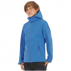 B&c Collection Children's Full Zip Softshell Hooded Jacket