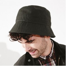 Beechfield Men's Water Resistant Waxed Bucket Hat