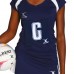 Gilbert Women's Velcro Bib Patch Ll Netball Bibs - Pack Of 14