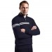 Glenmuir Men's 1/4 Zip Stripe Block Golf Sweater