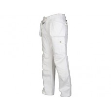 Projob Men's White 5504 Decorators Trouser