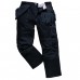 Portwest Boulder Contrast Stitch Knee Pad Pocket Work Trousers