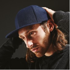 Beechfield Adult's Signature Top Stitched 6 Panel Snapback Cap