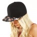 Beechfield Adult's Graphic Peak Pattern Snapback Cap
