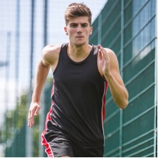 Finden & Hales Men's Performance Panel Racerback Sports Vest