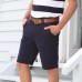 Front Row Men's Stretch Flat Front Chino Shorts