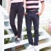Front Row Men's Stretch Flat Front Chino Trouser