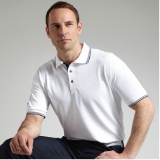 Glenmuir Men's Breathable Quick Dry Tipped Polo Shirt