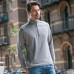 Henbury Men's Wicking Finish 1/4 Zip Sweatshirt