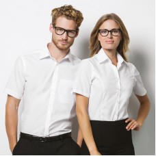 Kustom Kit Women's Short Sleeved Business Blouse