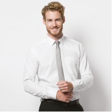 Kustom Kit Men's Premium Non-iron Slim Fit Long Sleeved Shirt
