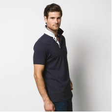 Kustom Kit Men's Club Style Slim Fit Polo Shirt