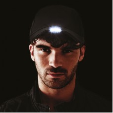 Beechfield Adult's Adjustable Led Light Baseball Cap