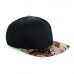 Beechfield Adult's Flat Peak Camouflage Snapback Cap
