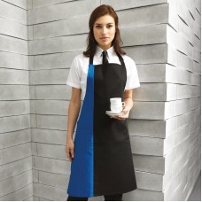 Contrast Bib Apron