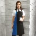 Contrast Bib Apron