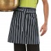 Premier Adult's Classic Stripe Butcher's Style Half Apron
