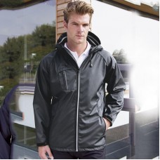Results Men's Hooded New York Hard Shell Jacket