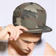 Yupoong Flexfit Adult's Camouflage Snapback Cap