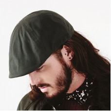 Beechfield Men's Water Resistant Waxed Flat Cap