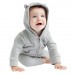 Larkwood Children's Hood With Ears Toddlers All-in-one Fleece