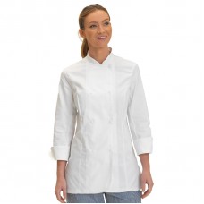 Le Chef Women's Tailored Fit Long Sleeve Chef's Jacket