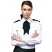 Premier Women's Stiffened Collar Long Sleeve Pilot Shirt