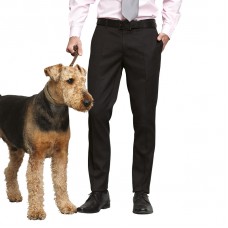 Premier Men's Slim Fit Polyester Trousers