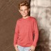 Russell Boy's Crew Neck Long Sleeve Hd T-shirt