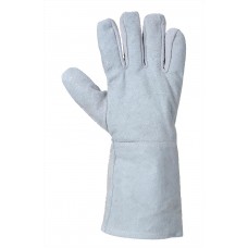 Portwest Weld Adult's Cow Split Leather Ambidex Welding Gauntlet
