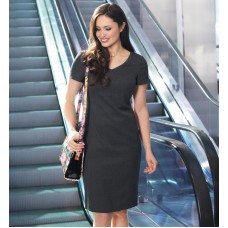 Brook Taverner Women's Performance Corinthia Tailored V-neck Dress