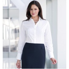 Brook Taverner Women's Treviso Easy-to-iron Long Sleeve Shirt
