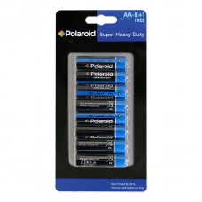Polaroid Aa Heavy Duty Batteries Pack Of 9