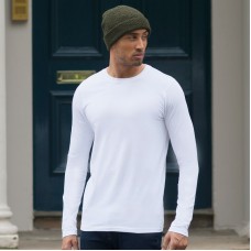 Sf Men Feel Good Long Sleeved Stretch T-shirt