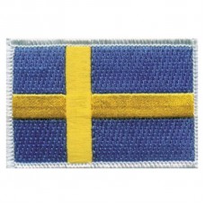 Flag Badges Sweden Iron On Badge