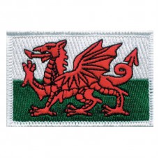 Flag Badges Wales Flag Badge