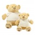 Mumbles Honey Teddy Bear Wearing Velour T-shirt