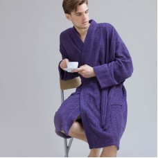 Towel City Adult's Unisex 100% Cotton Kimono Robe